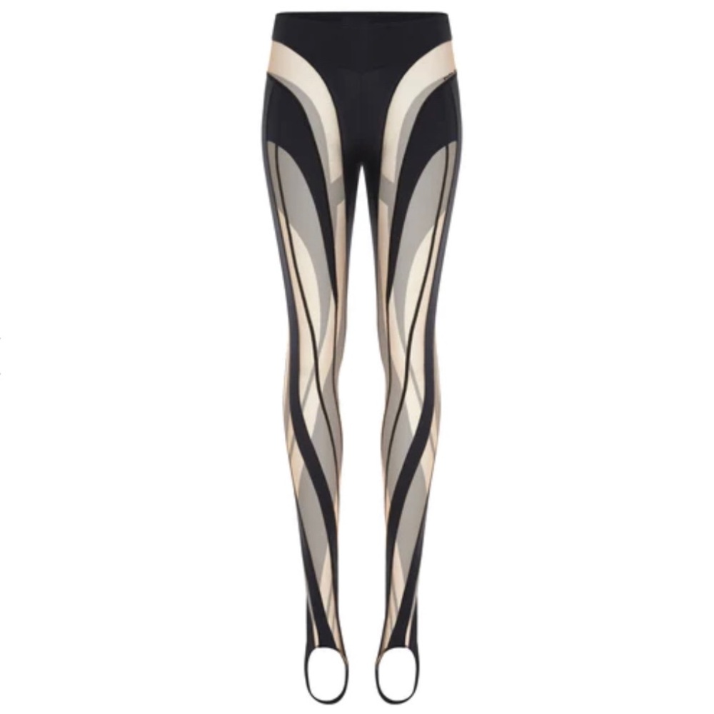 NEW Sheer Spiral Leggings - XS